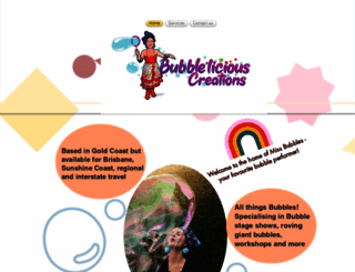 bubbleliciouscreations.com.au screenshot
