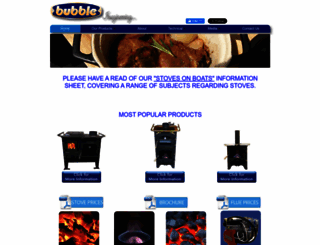 bubbleproducts.co.uk screenshot