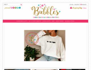 bubblesembroidery.com screenshot
