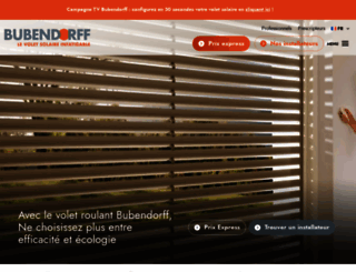 bubendorff.com screenshot