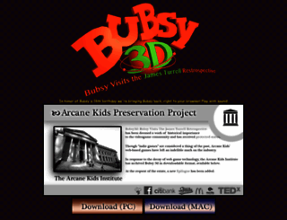 bubsy3d.com screenshot