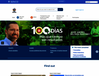 bucaramanga.gov.co screenshot