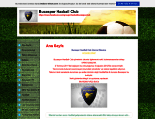 bucasporhaxballclub.tr.gg screenshot