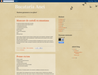 bucatariaanei.blogspot.com screenshot