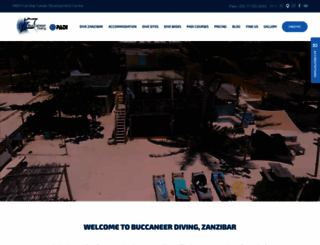 buccaneerdiving.com screenshot