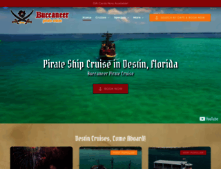 buccaneerpiratecruise.com screenshot