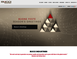 bucci-industries.com screenshot