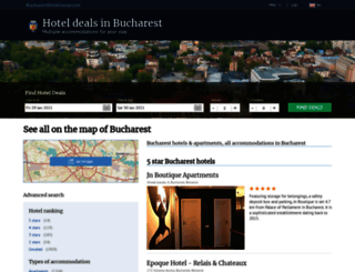 bucharesthotelsnow.com screenshot