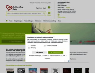 buchhandlung-boehm.shop-asp.de screenshot