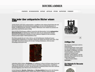 buchkammer.de screenshot