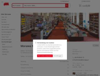 buchmoser.at screenshot