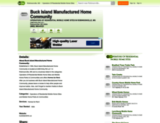 buck-island-manufactured-home-community.hub.biz screenshot