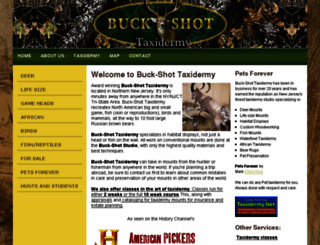 buck-shottaxidermy.com screenshot