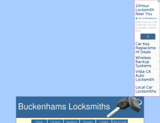 buckenhamlocksmiths.co.uk screenshot
