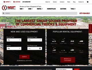 bucket-trucks.com screenshot
