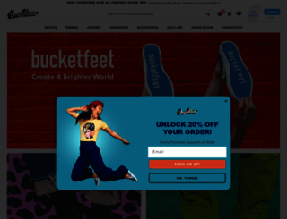 bucketfeet.com screenshot