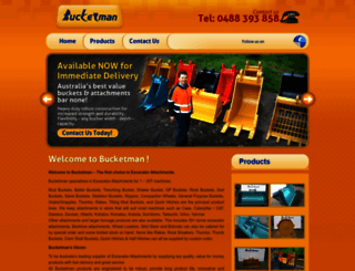 bucketman.com.au screenshot