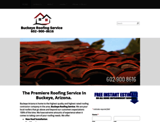 buckeyeroofingservice.com screenshot
