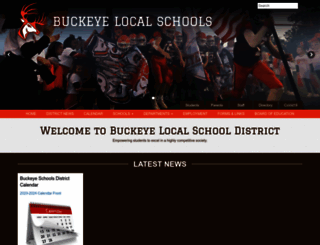 buckeyeschools.org screenshot