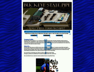 buckeyestatepipe.com screenshot