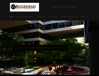 buckheaddentalpartners.com screenshot