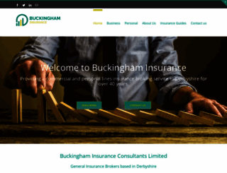 buckinghaminsurance.co.uk screenshot