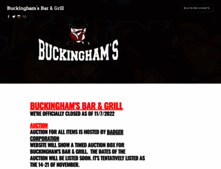 buckinghamsmadison.com screenshot