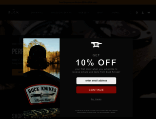 buckknives.com screenshot