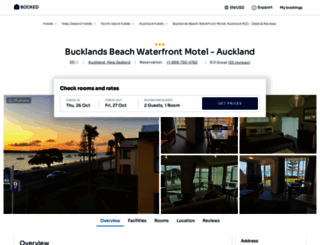 bucklands-beach-waterfront-motel-auckland.booked.net screenshot