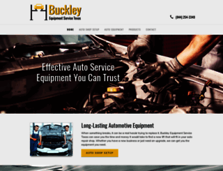 buckleyequipmentservice.com screenshot