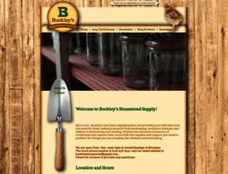 buckleyshomesteadsupply.com screenshot