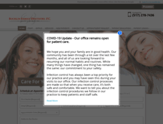 bucklinfamilydentistry.com screenshot