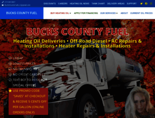buckscountyfuel.com screenshot