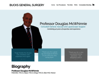 bucksgeneralsurgery.com screenshot