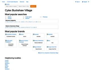 buckshaw-village.cylex-uk.co.uk screenshot