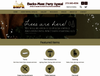 bucksmontparty.com screenshot