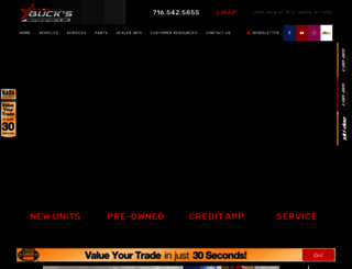 bucksmotorsports.com screenshot