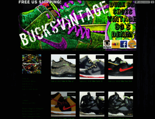 bucksvintage.storenvy.com screenshot