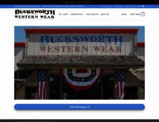 bucksworth.com screenshot