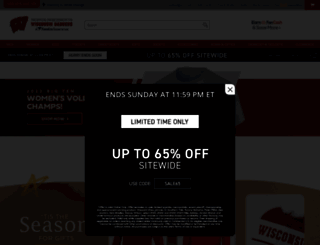 buckyslockerroom.com screenshot