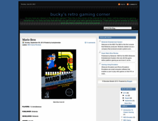 buckysretrogames.blogspot.ie screenshot