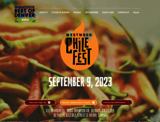 bucuwestchilefest.com screenshot