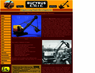 bucyruseriemodels.com screenshot