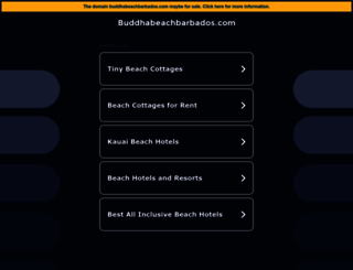 buddhabeachbarbados.com screenshot