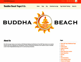 buddhabeachyoga.com screenshot