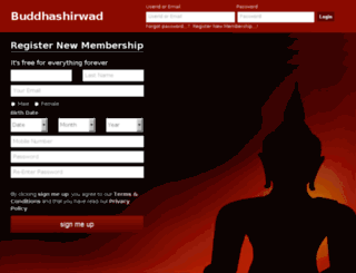 buddhashirwad.com screenshot