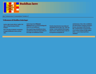 buddhaslaere.dk screenshot