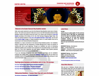 buddhism-exeter.org screenshot