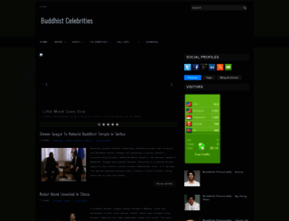 buddhistcelebrities.blogspot.com screenshot