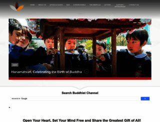 buddhistchannel.tv screenshot